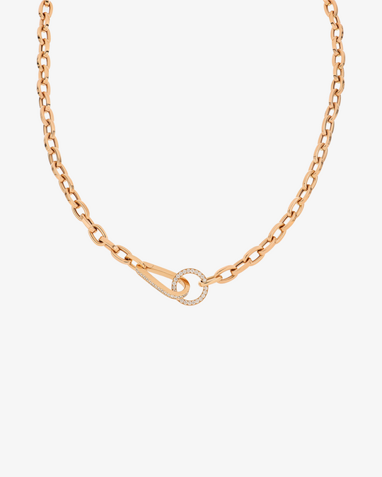 Gold And Diamonds Necklace