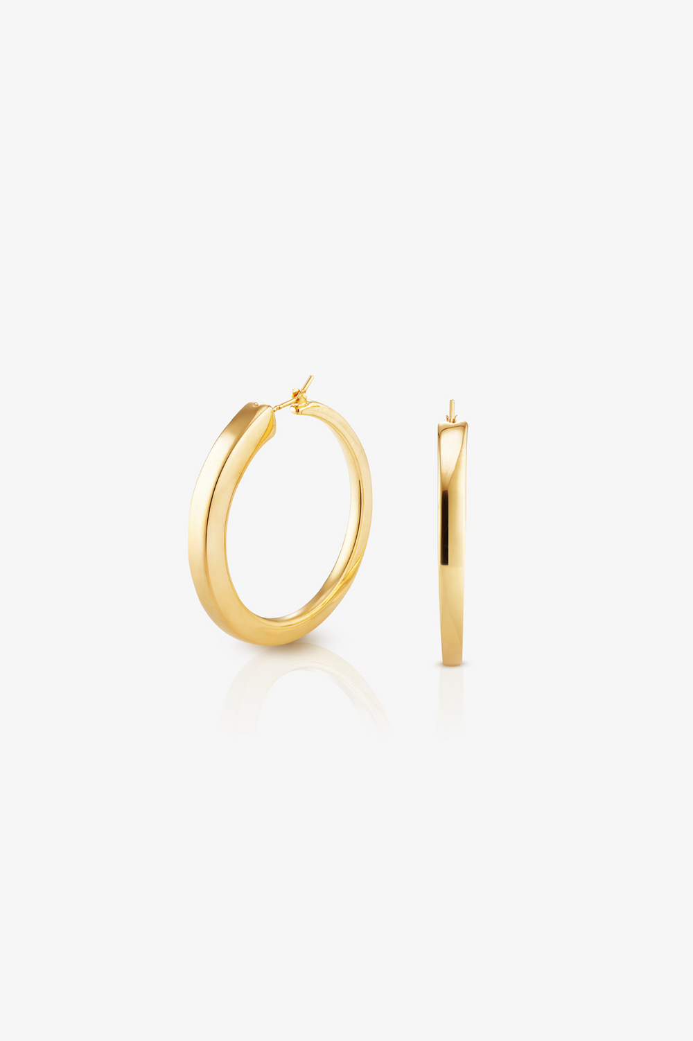 Gold Loop Earrings