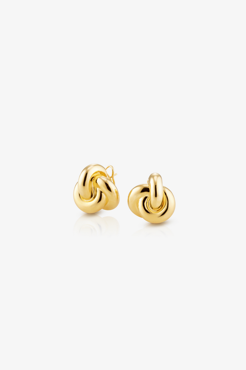 Gold Knot Earrings