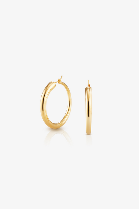 Gold Loop Earrings II