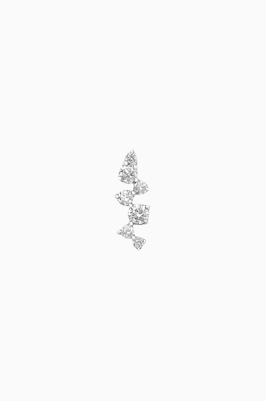 White Gold Fairytale Piercing with Diamonds
