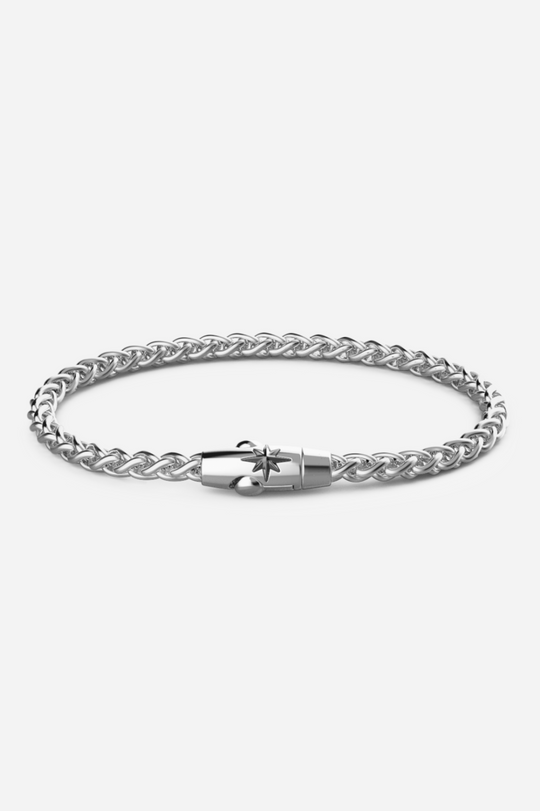 Silver Link-Only Bracelet