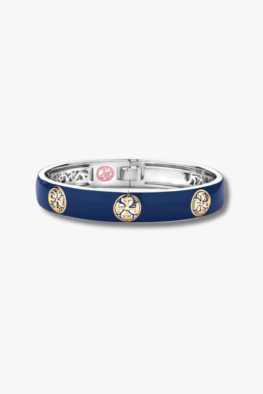 Big Blue Bangle Bracelet