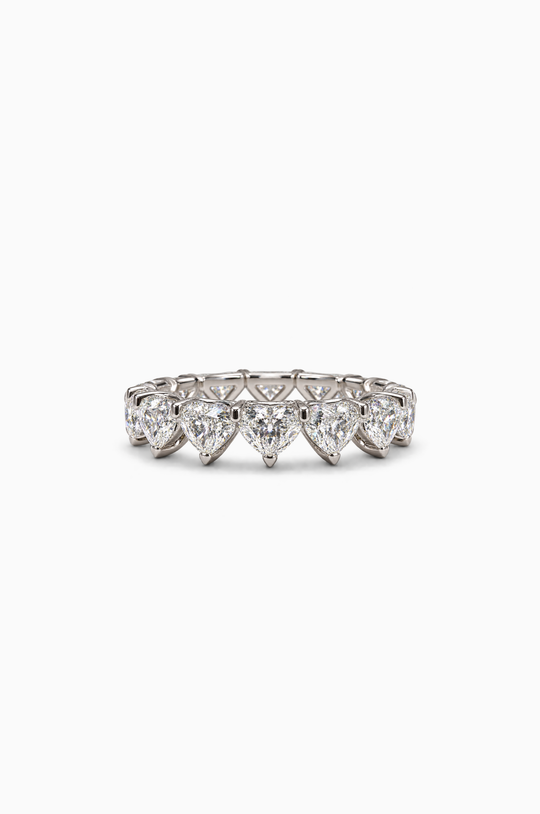 Pink Gold Ring with Diamonds