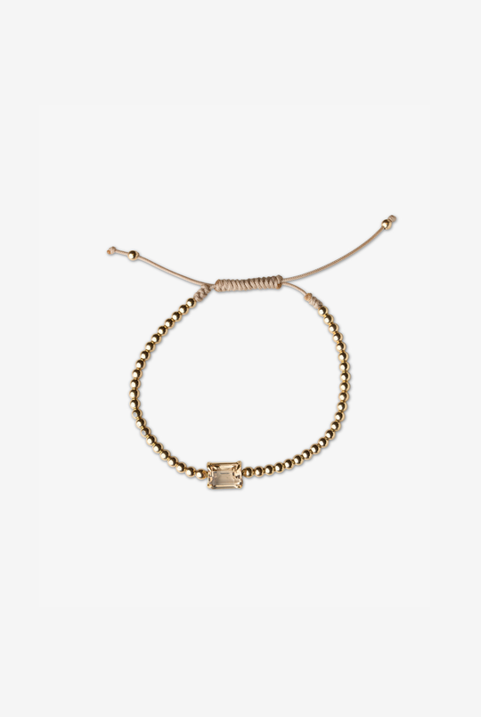 Yellow Gold Bracelet with Citrine