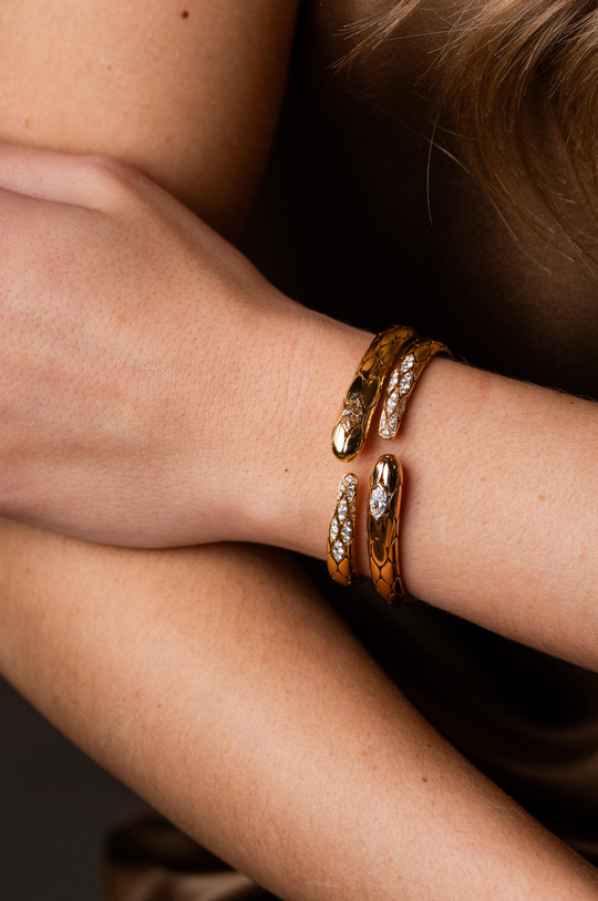 Pink Gold Bracelet with Diamonds