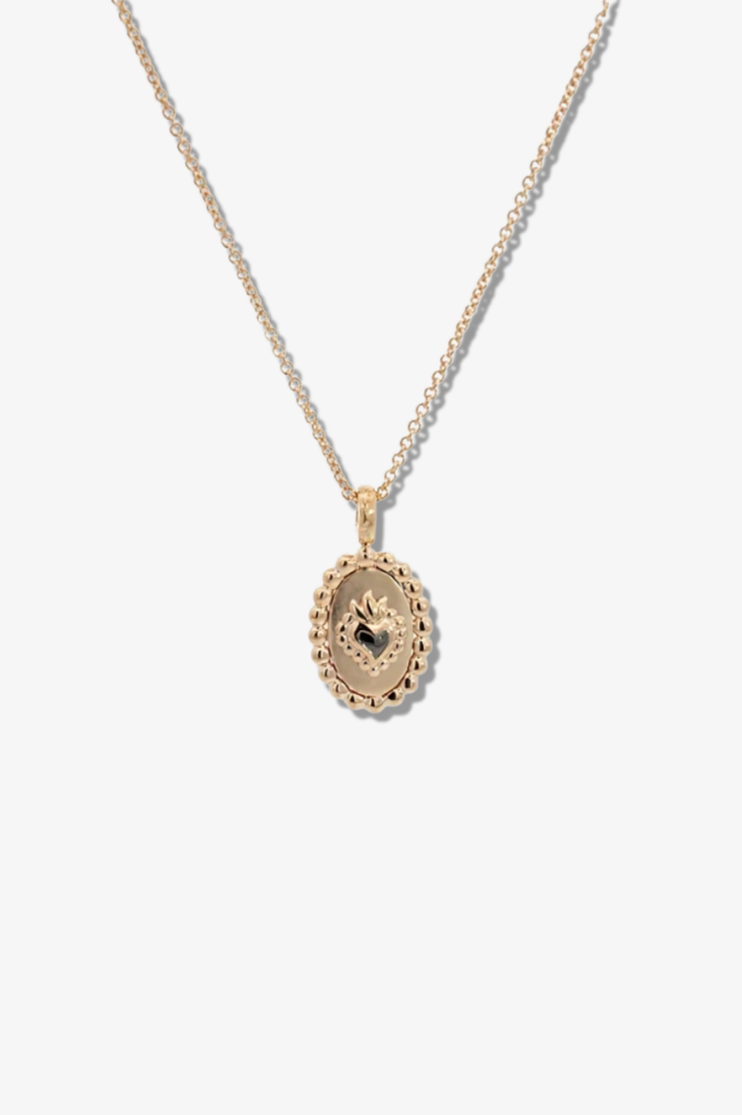 Maria Pink Gold Necklace with Diamonds