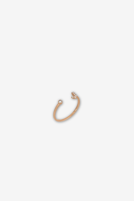 Letter J Gold Ring