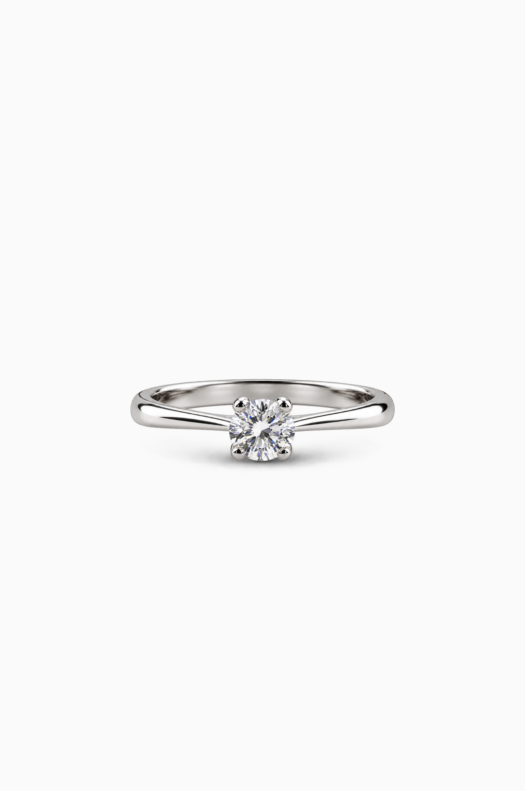 White Gold and Diamond Engagement Ring