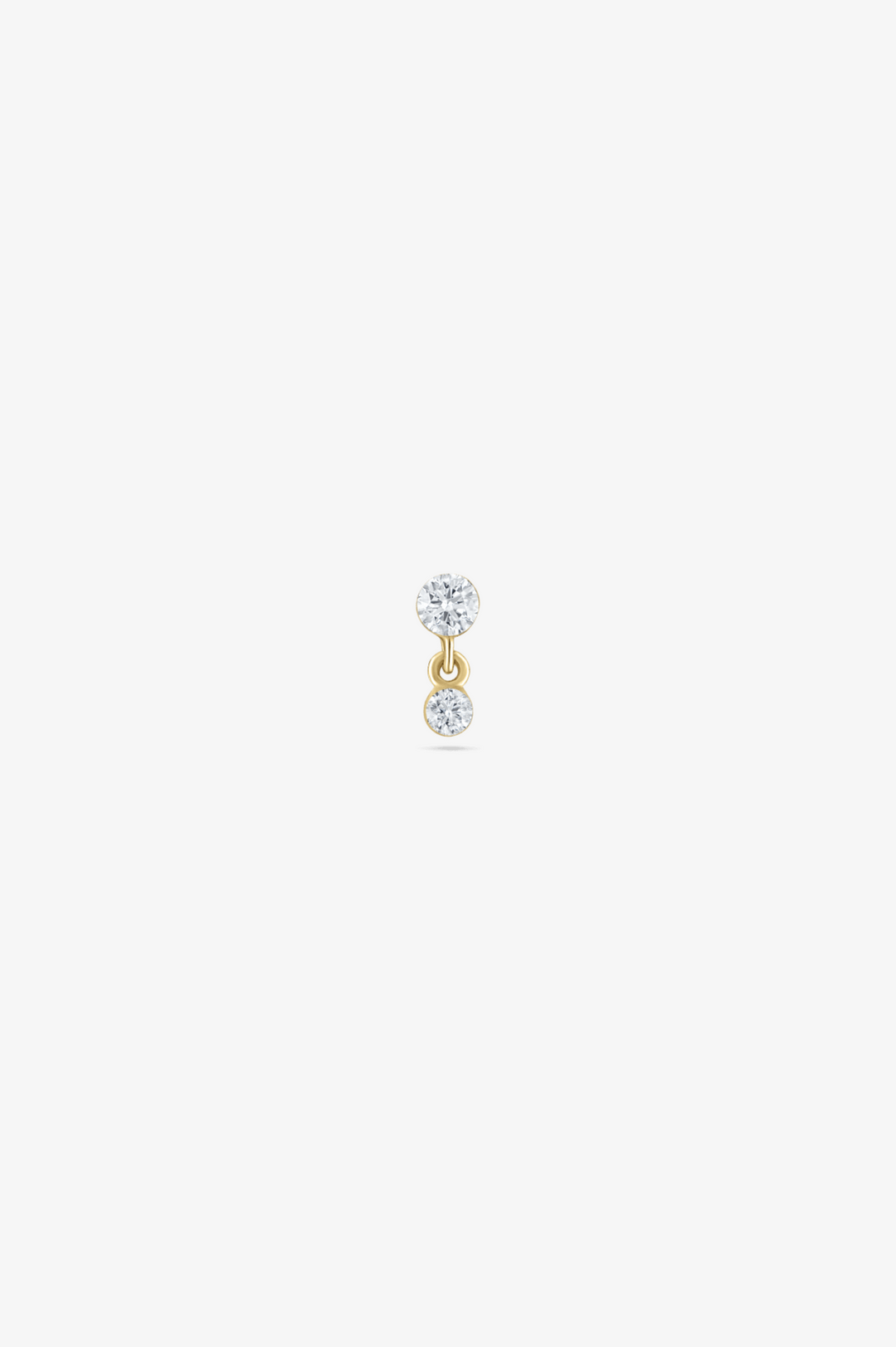 Set Diamond Dangle Piercing