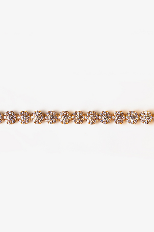 Pink Gold Bracelet with Diamonds