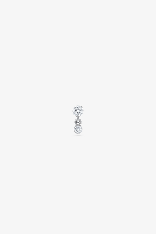 Set Diamond Dangle Piercing