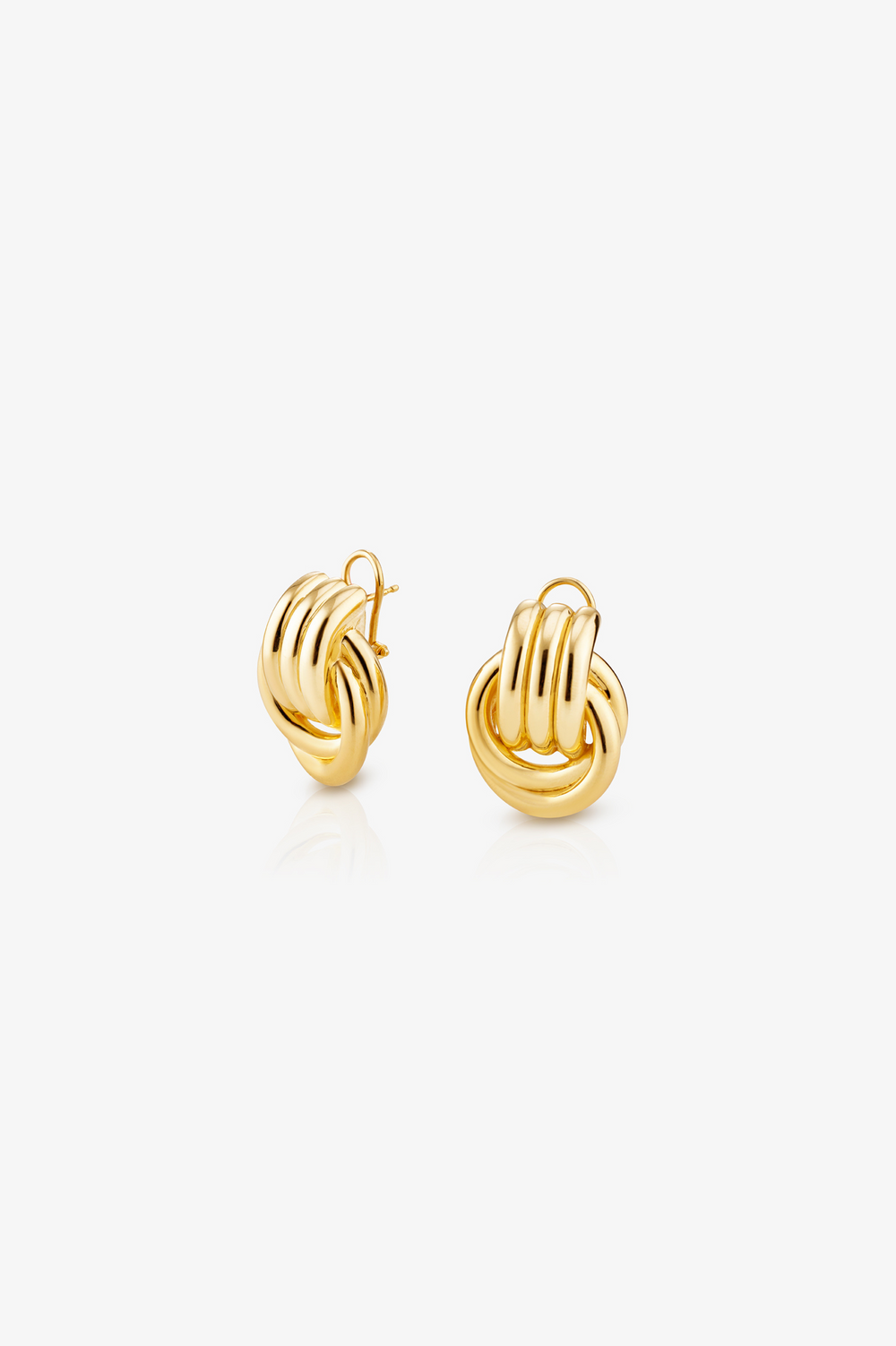 Gold Knot Earrings II