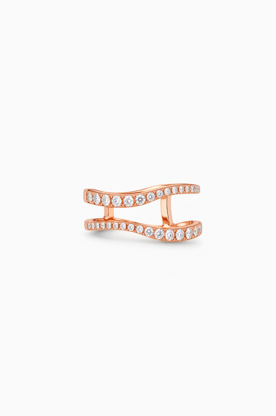 Sasa 2 Rails Ring