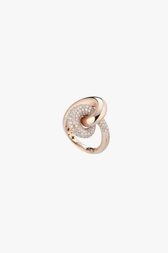 Loopy Diamonds Ring