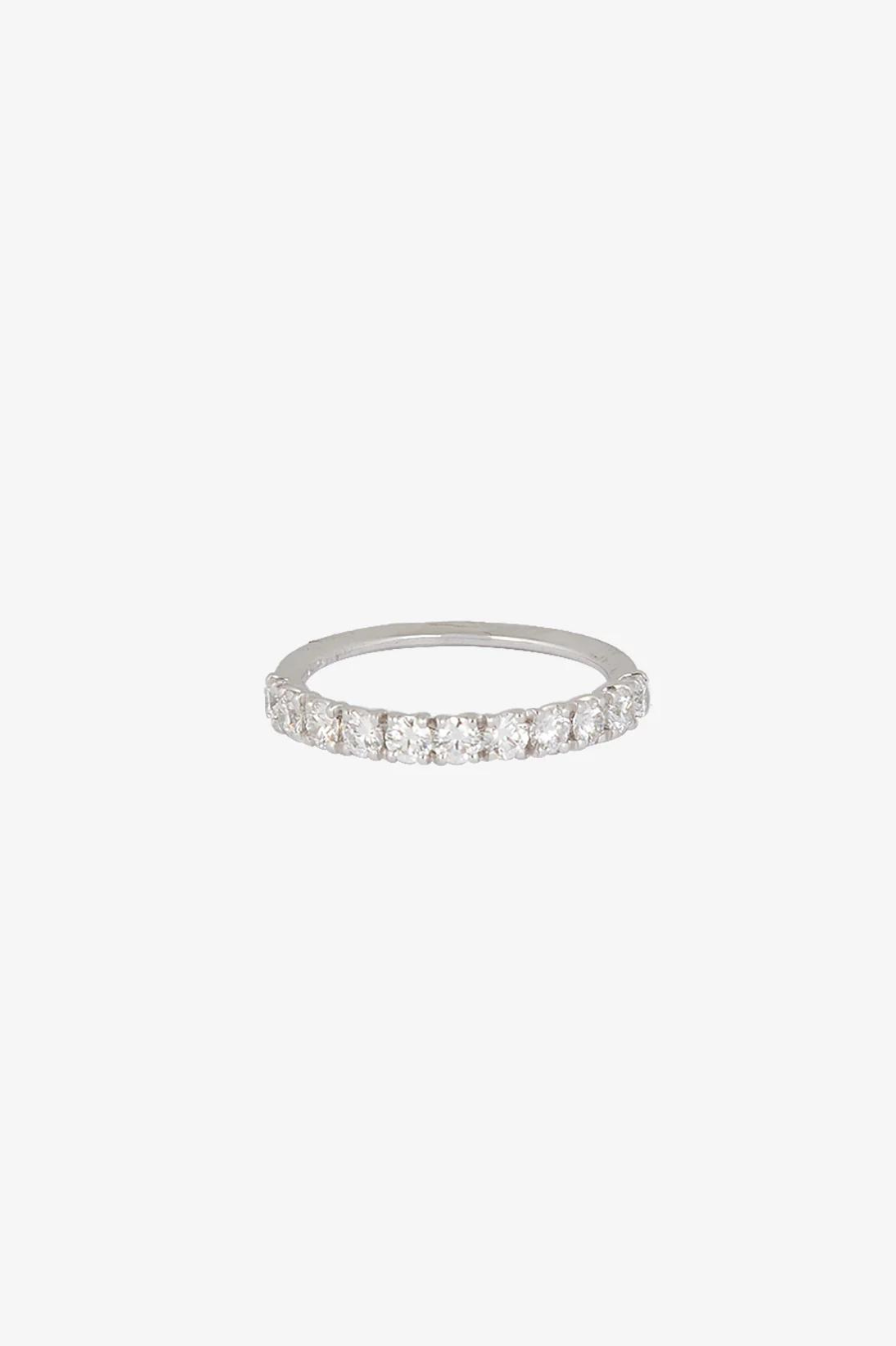 White Gold and Diamond Engagement Ring