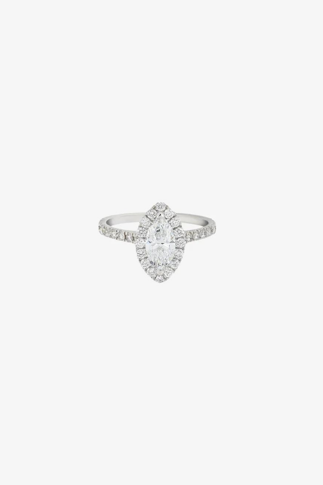 White Gold Diamond Ring