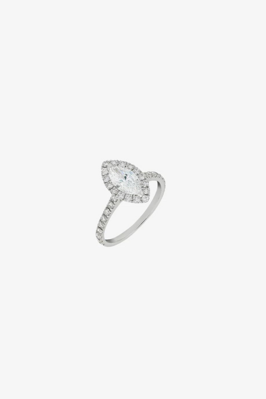 White Gold Diamond Ring