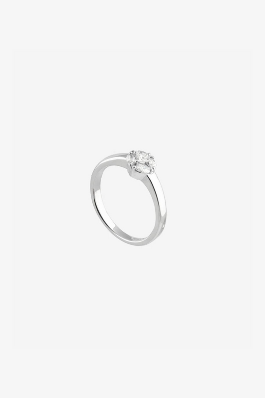 White Gold and Diamonds Engagement Ring II