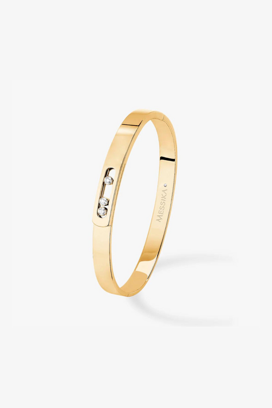 Move Noa Bangle Bracelet - Yellow Gold