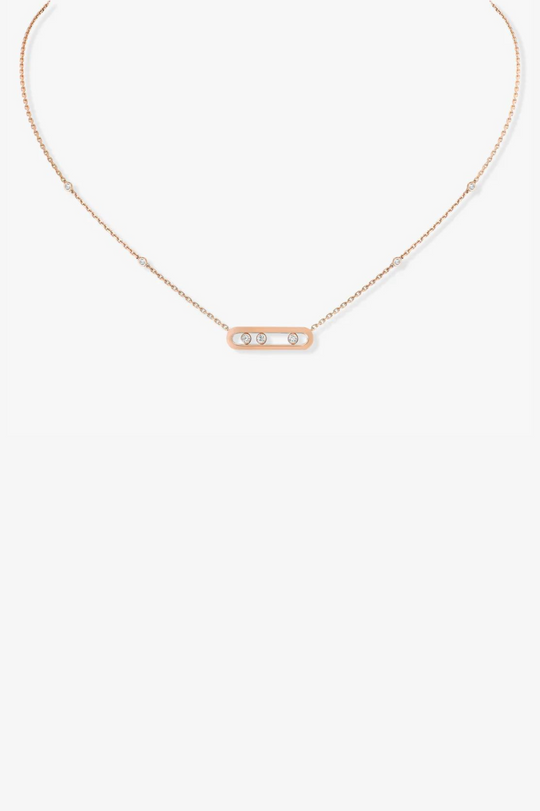 Necklace Baby Move - Pink Gold