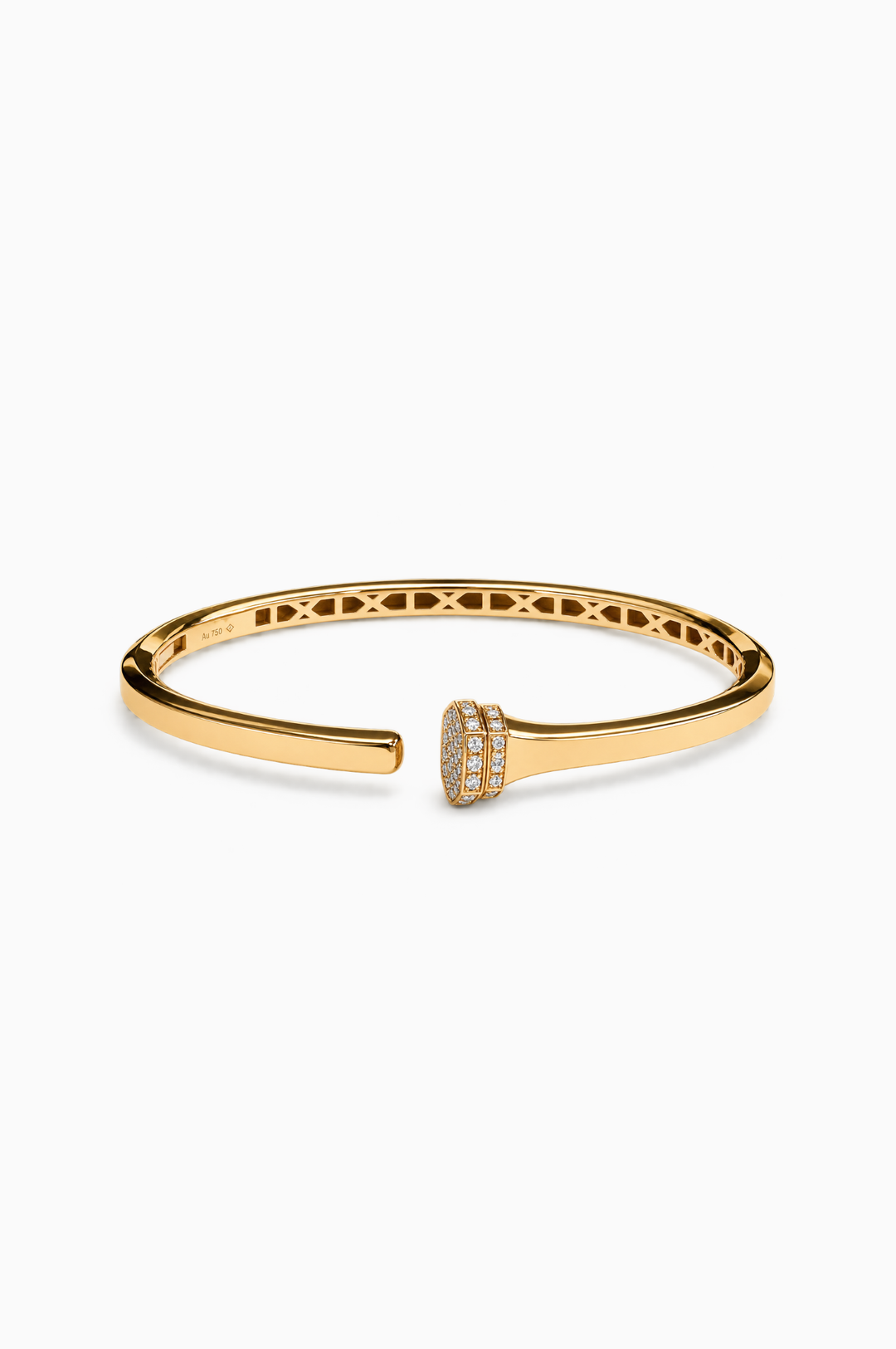 Pink Gold Bracelet with Diamonds