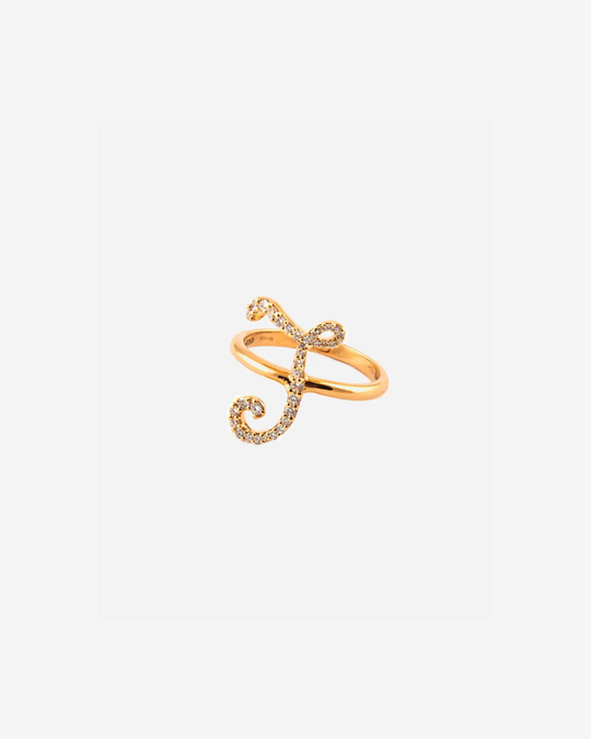 Gold and Diamond Ring