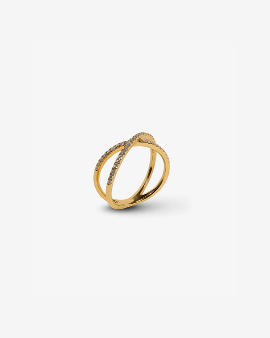 Gold and diamonds Ring