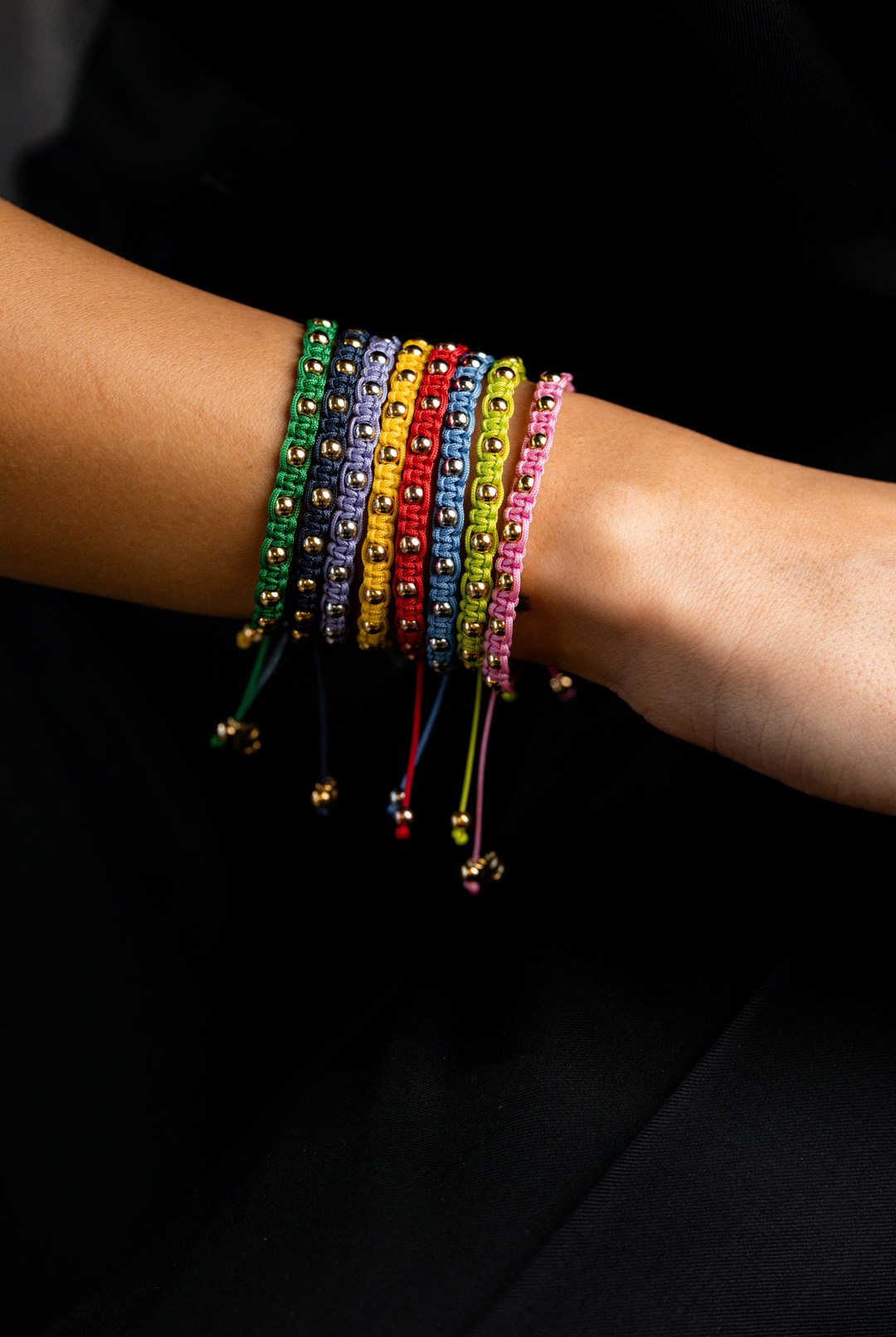 Cotton Bracelet with Dots