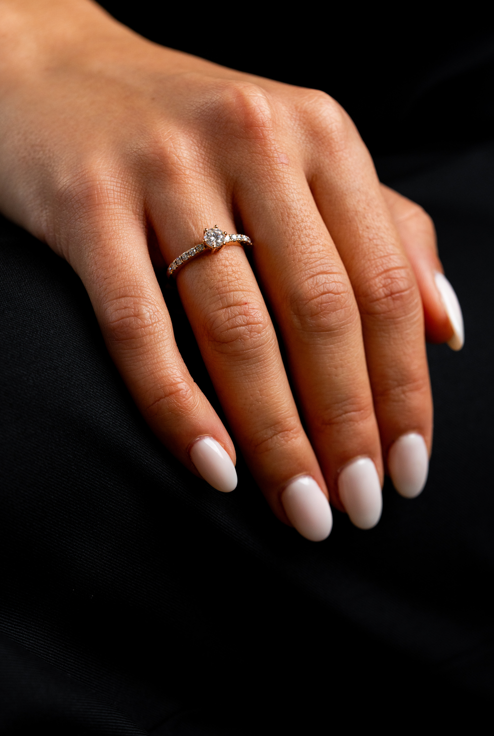 Privée Solitaire Engagement Ring