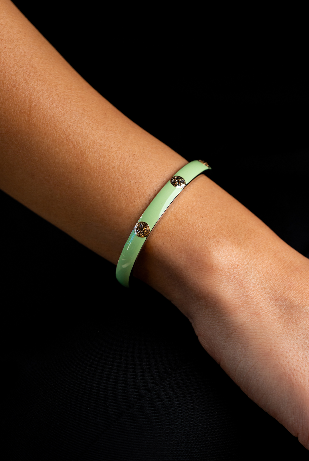 Mint Green Bangle Bracelet