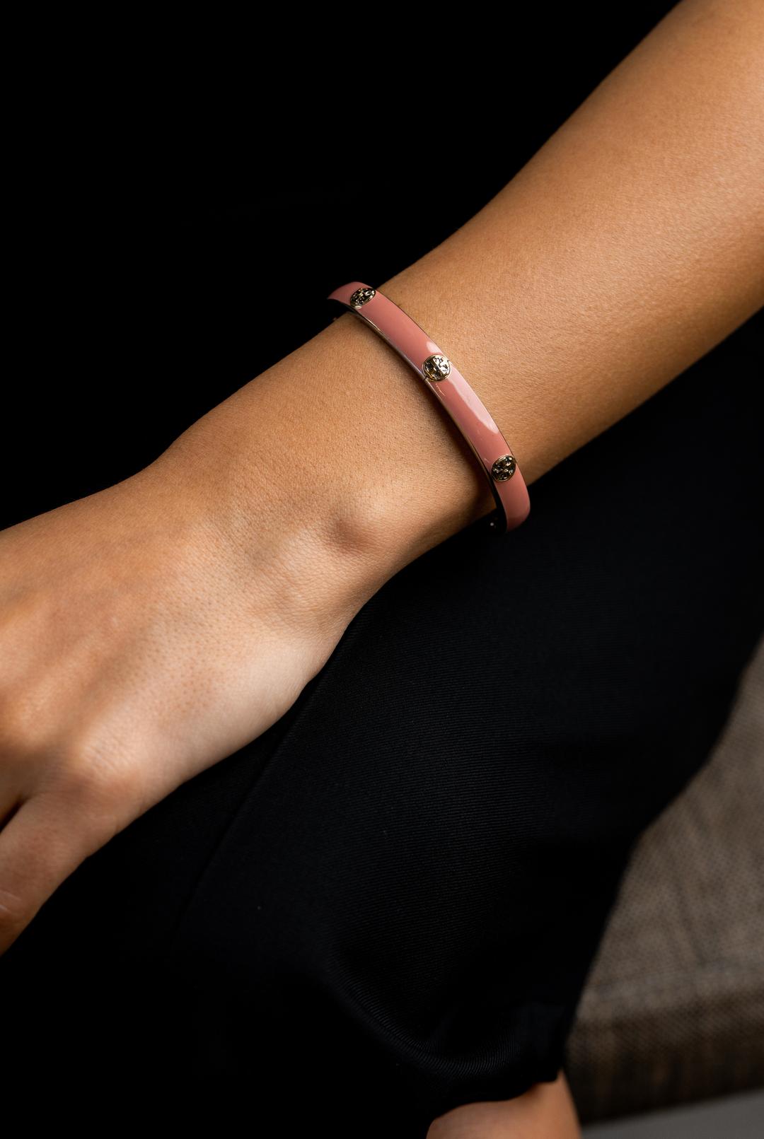 Soft Nude Bangle Bracelet