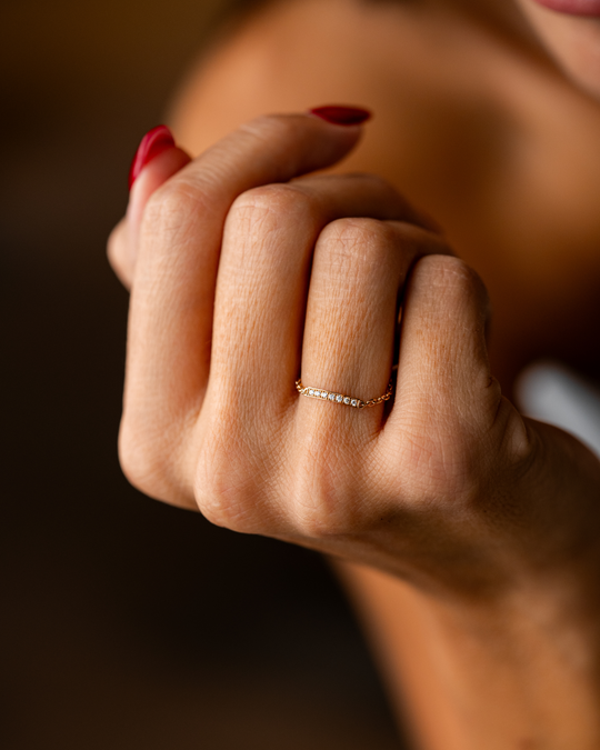 Chain Bar Ring
