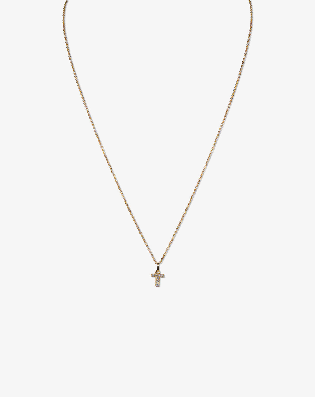 Letter Gold and diamonds Necklace