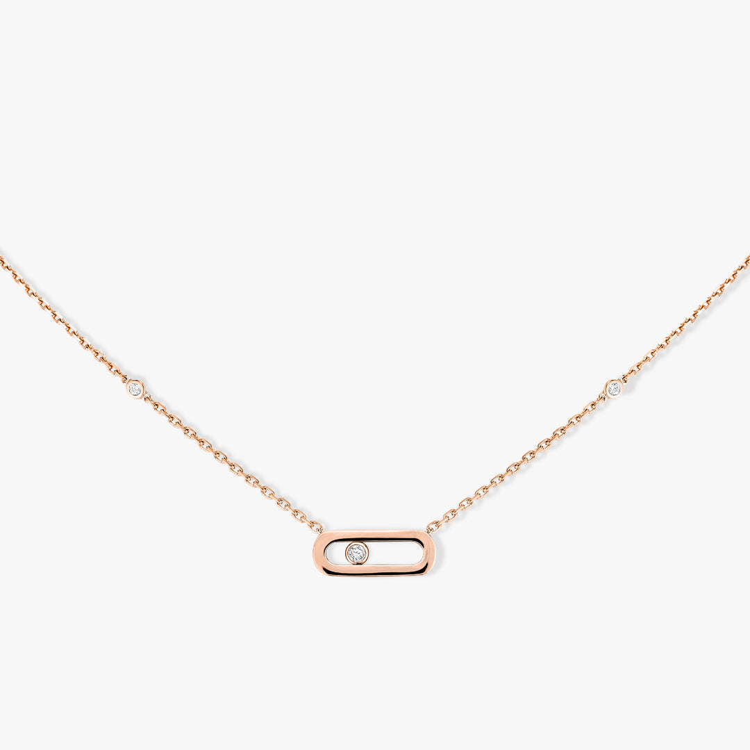 Gold Move Uno Necklace