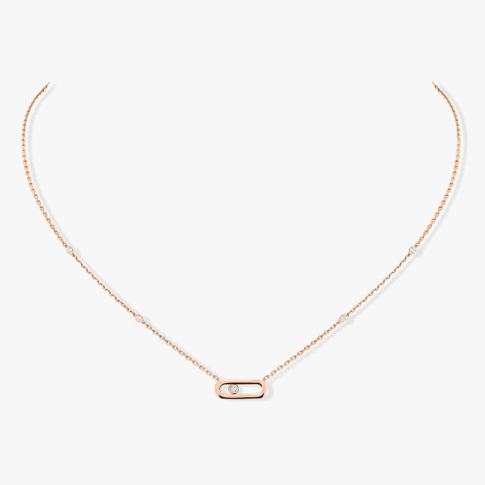 Gold Move Uno Necklace