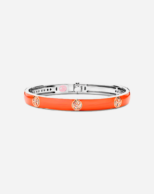 Orange Bangle Bracelet