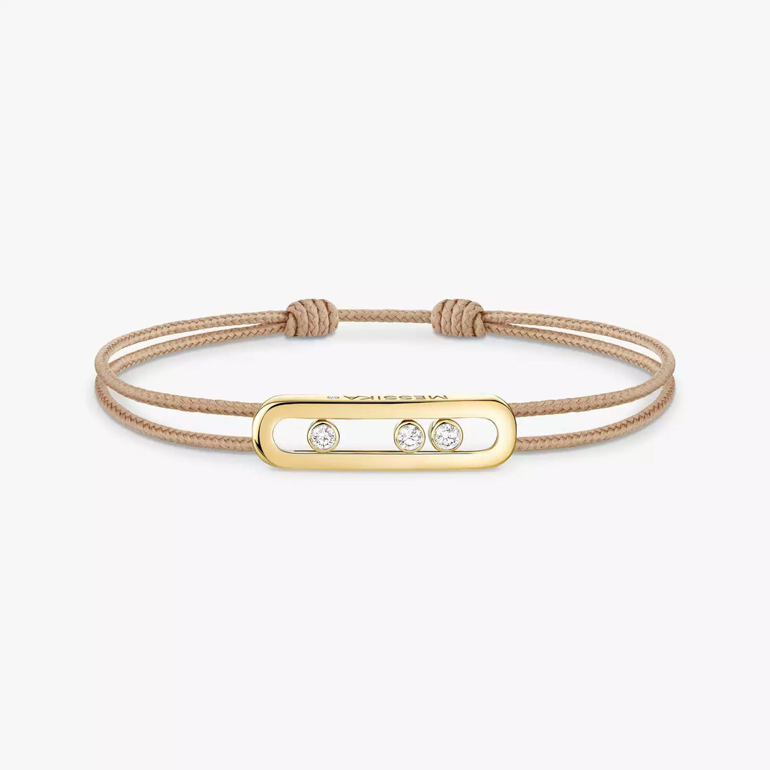 Messika CARE(S) Beige Cord Bracelet