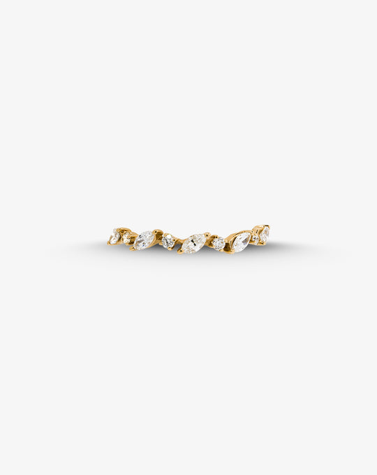 Gold Ring with Diamonds