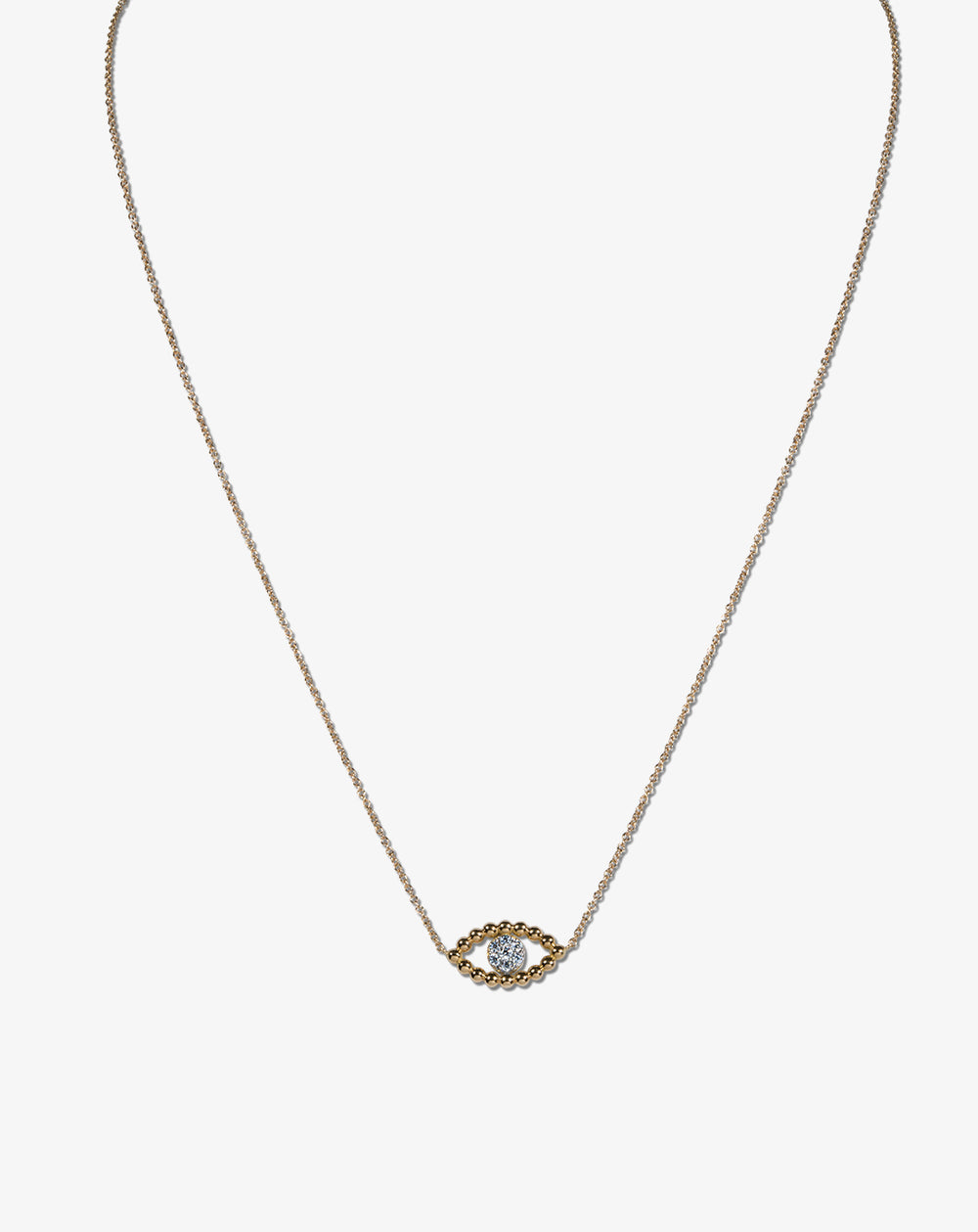 Gold Eye Necklace