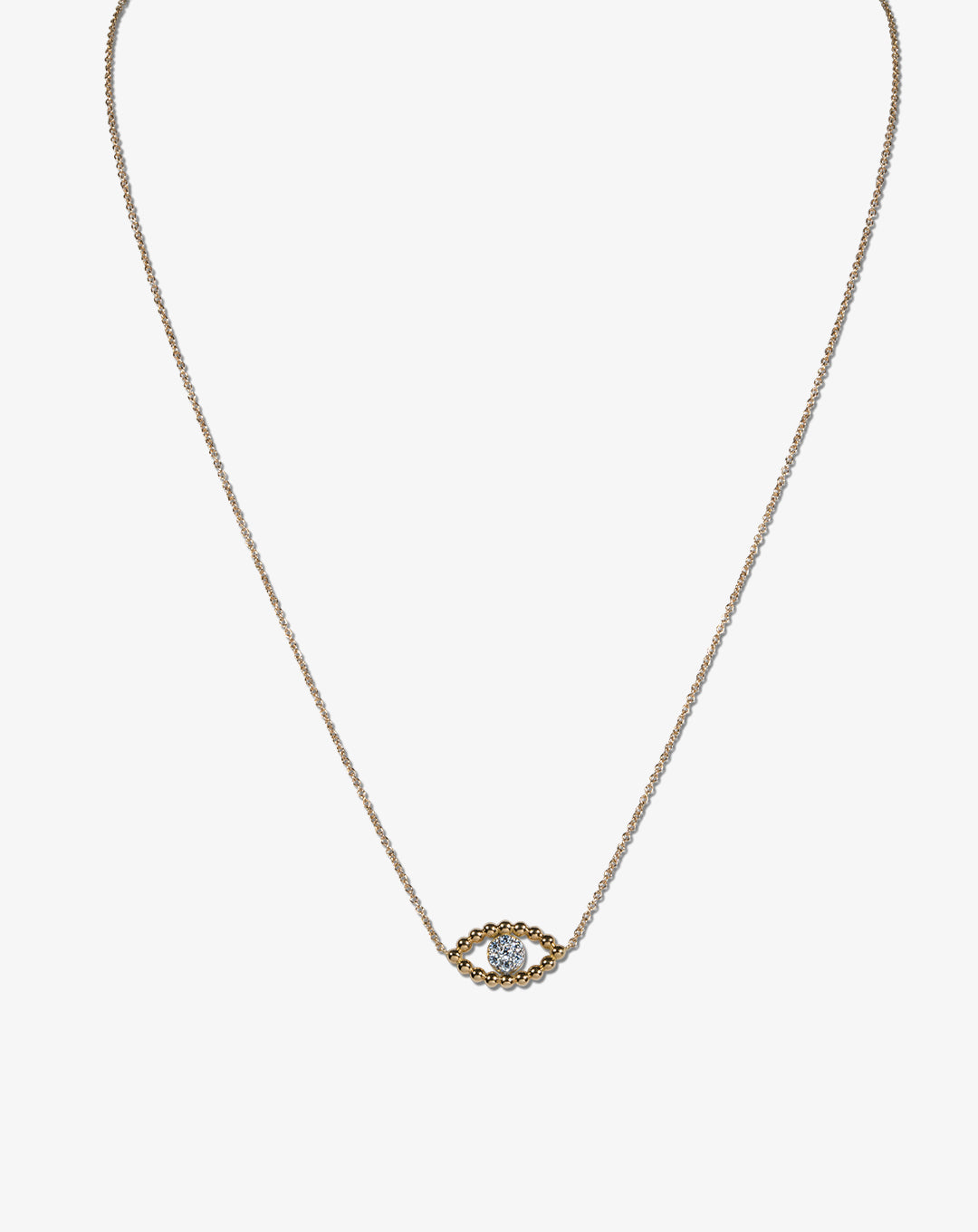 Gold Eye Necklace