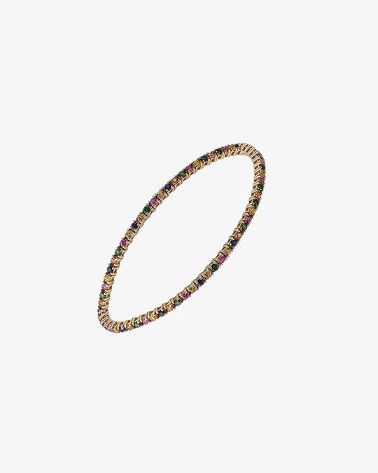 Rainbow Tennis Bracelet