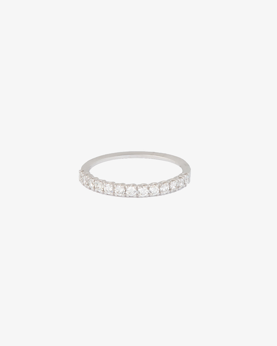 White Gold and XIII Diamond Engagement Ring