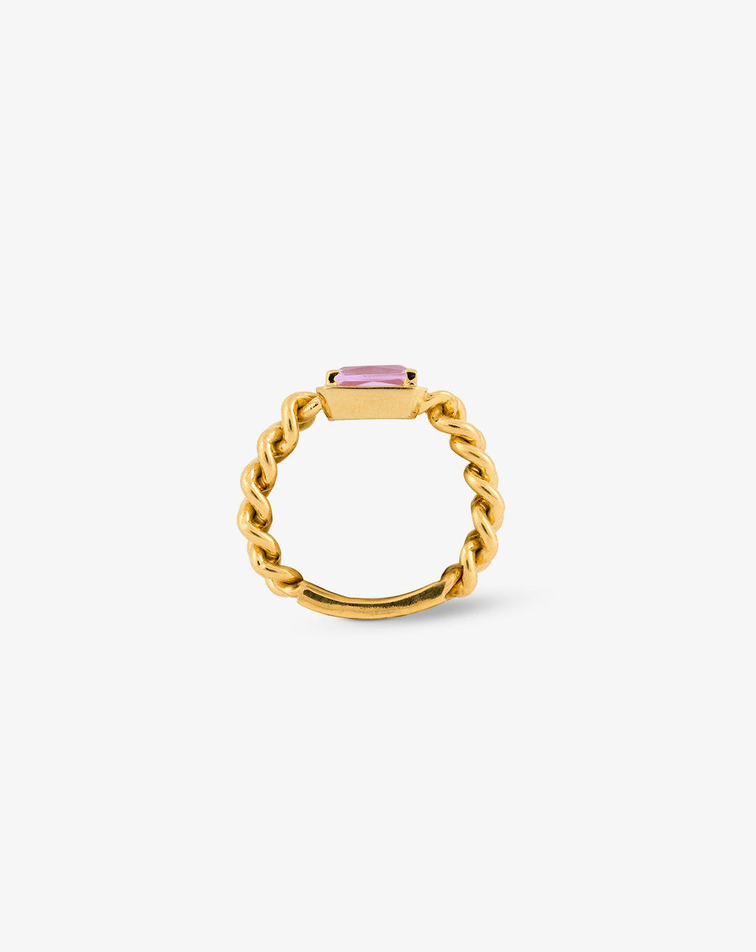 Rectangular Stone Ring