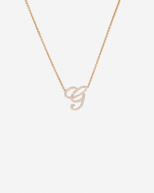 Necklace Letter G