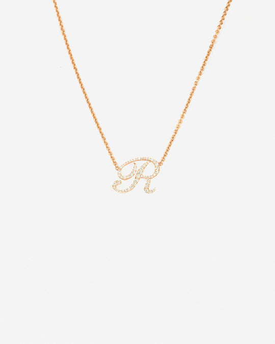 Necklace Letter R